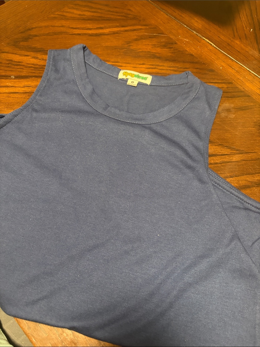 Tipsy Elves Navy Tank Top